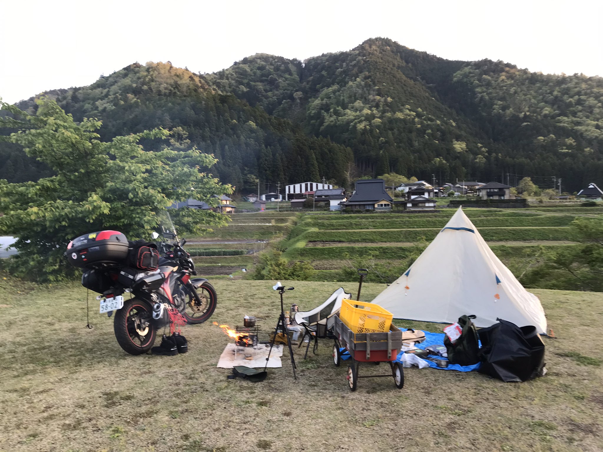 キャンプ道具まとめ：ソロツーリングキャンプ | ジクサーで